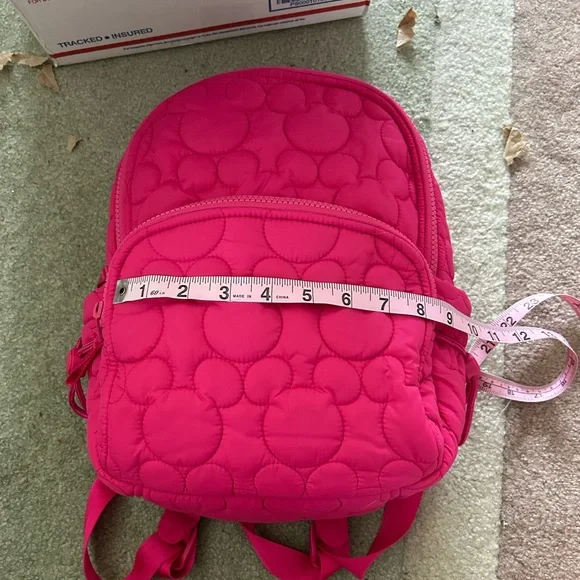 Vera Bradley Pink Quilted Backpack - Picture 7 of 10